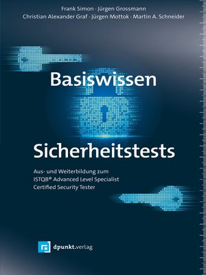 cover image of Basiswissen Sicherheitstests